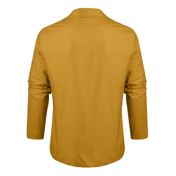 Männer Leinenblazer Leicht Sommerbeige