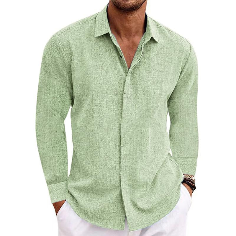 Herren Langarmhemd Slimfit Modern