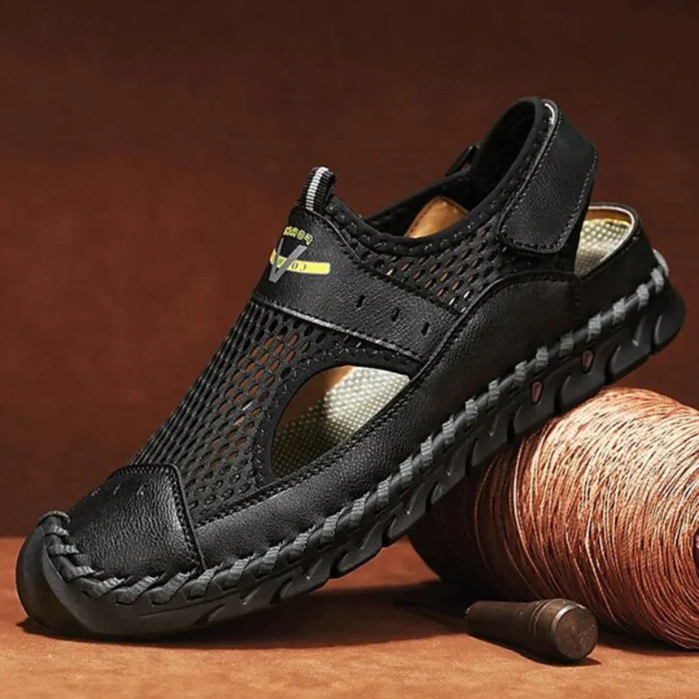Damen Plateau Sandalen Schleifen