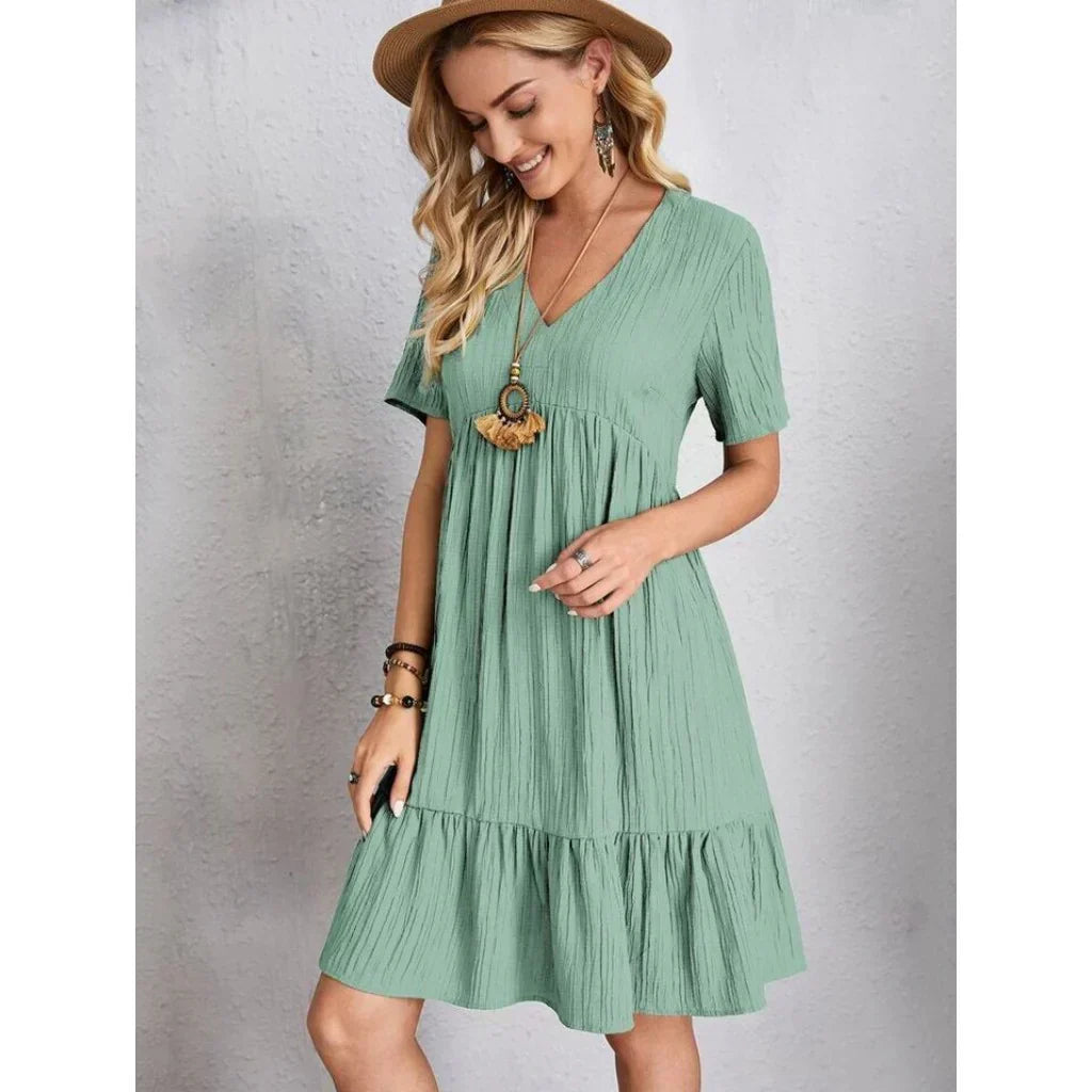 Damen Sommerkleid Elegant Kianna Kleid - Norvielle
