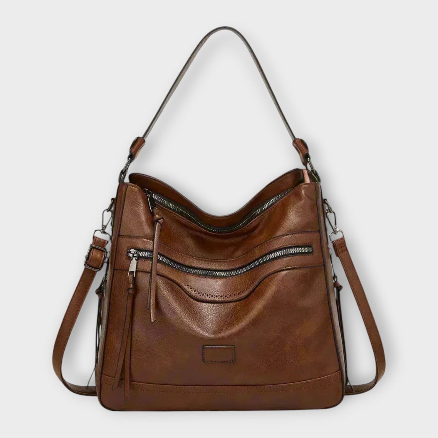 Damen Lederschultertasche Elegantes Design