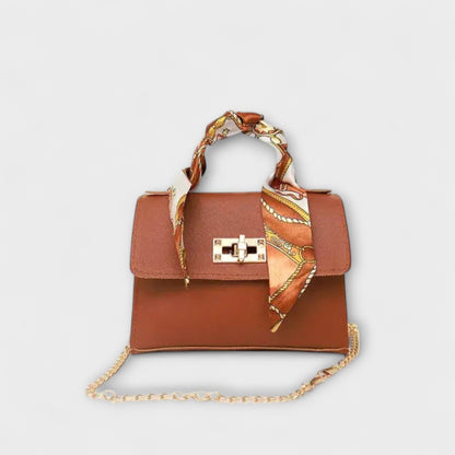 Damenhandtasche mit Ketten Schulterriemen Elegantes Design