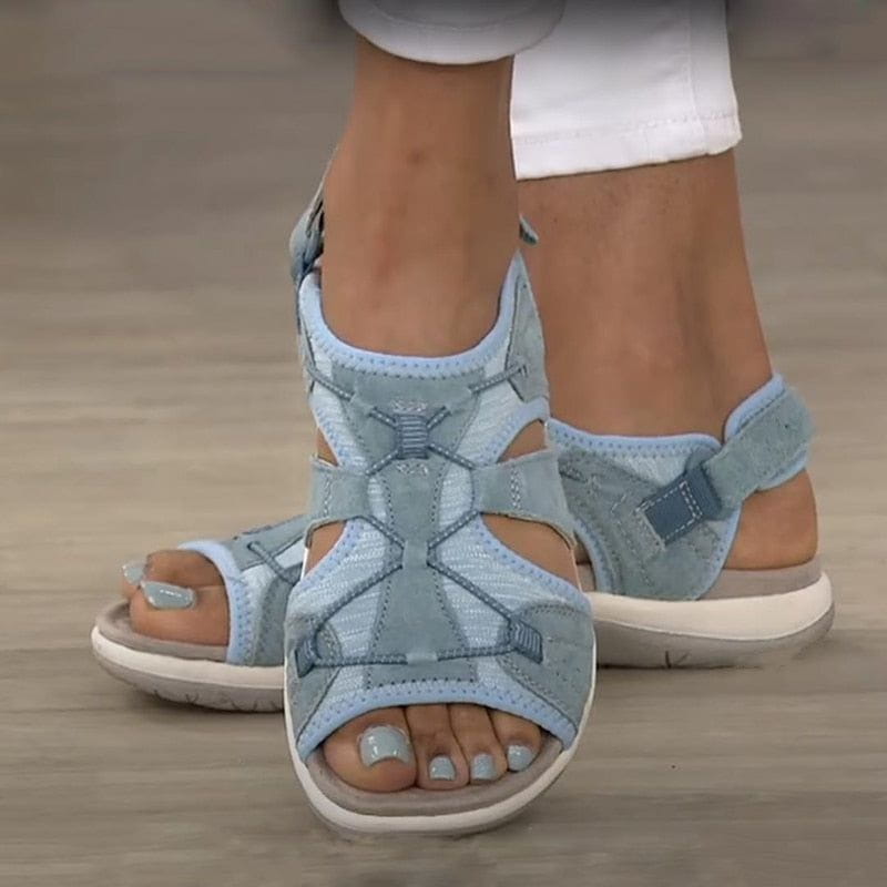 Damen Sandalen Bequeme Riemen Freizeitschuhe - Norvielle