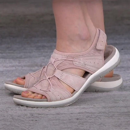 Damen Sandalen Bequeme Riemen Freizeitschuhe