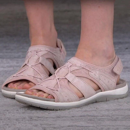 Damen Sandalen Bequeme Riemen Freizeitschuhe