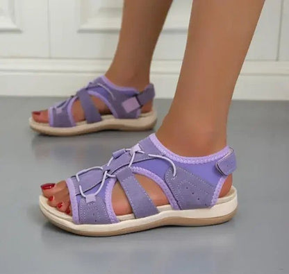 Damen Sandalen Bequeme Riemen Freizeitschuhe