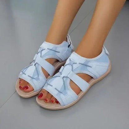 Damen Sandalen Bequeme Riemen Freizeitschuhe