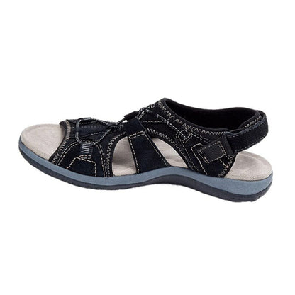Damen Sandalen Bequeme Riemen Freizeitschuhe