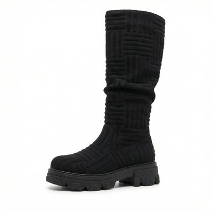 Damen Winterstiefel Warm Isoliert Heidi Style