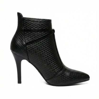 Damen Stiefeletten Spitze