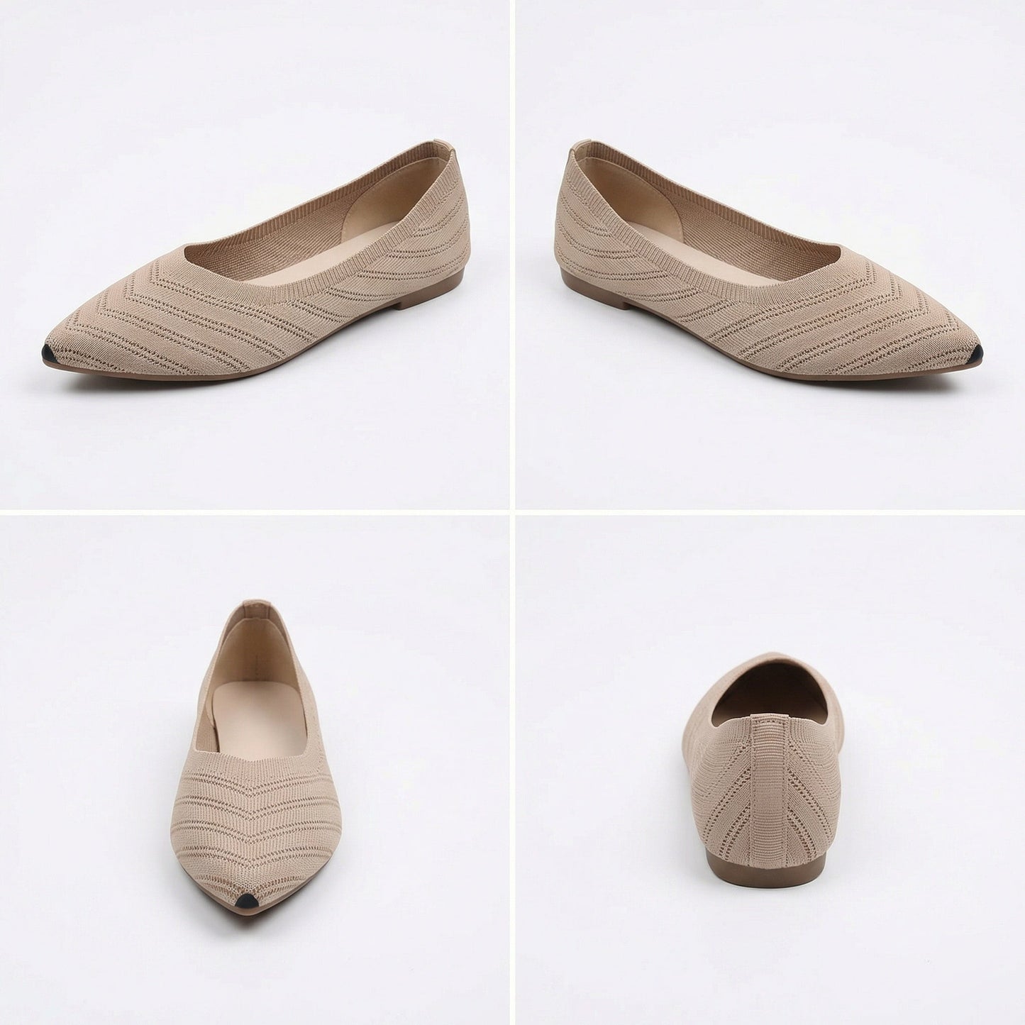 Damen Flache Schuhe Bequem