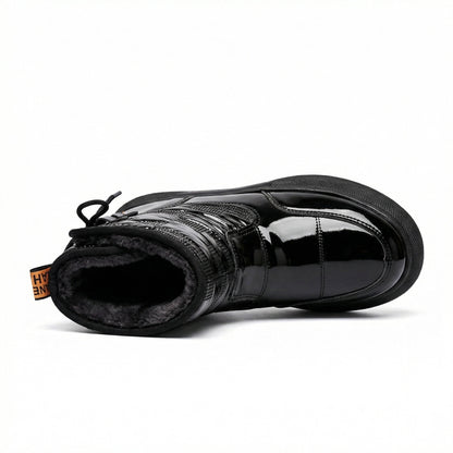 Damen Winterstiefel Wasserdicht Schneestiefel