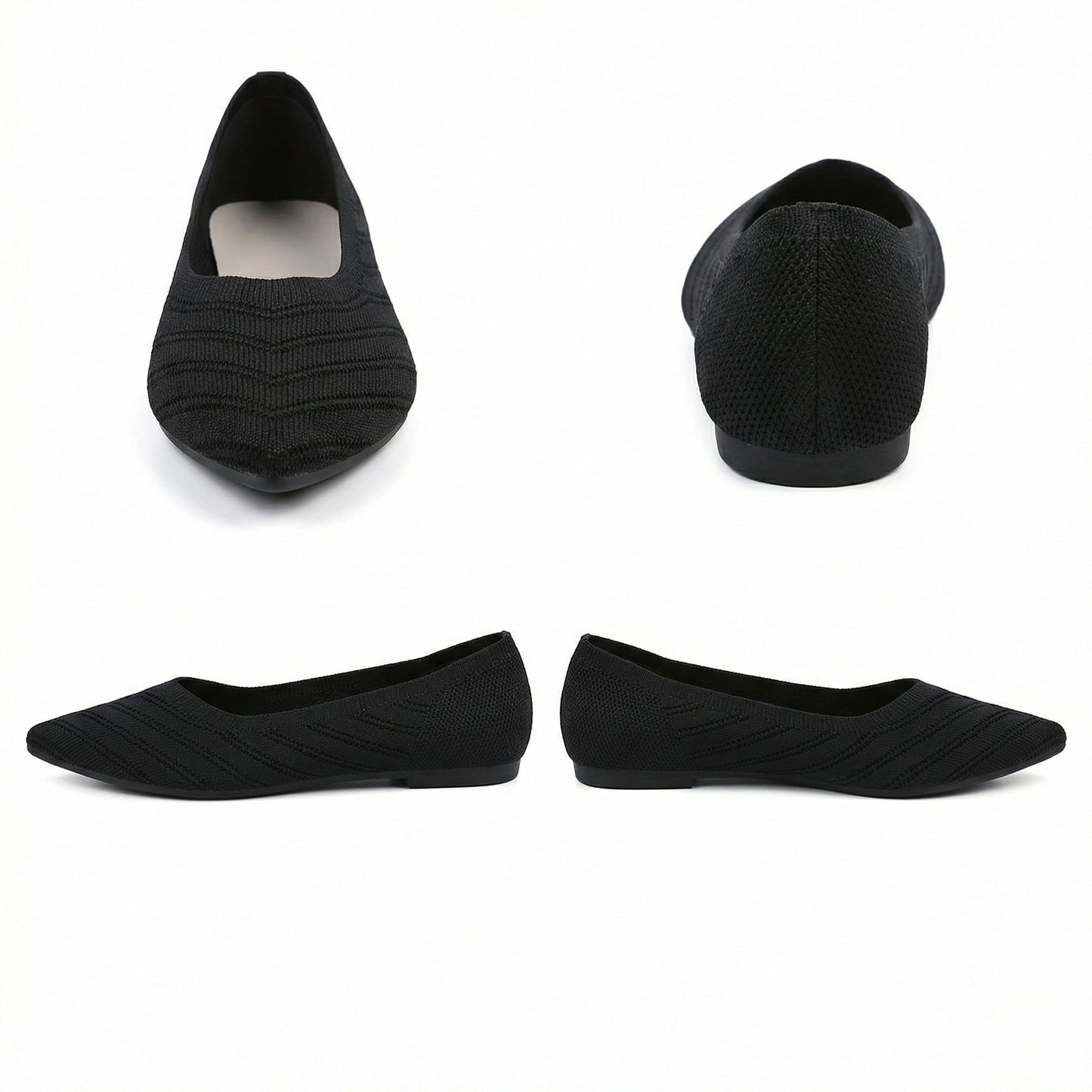 Damen Flache Schuhe Bequem