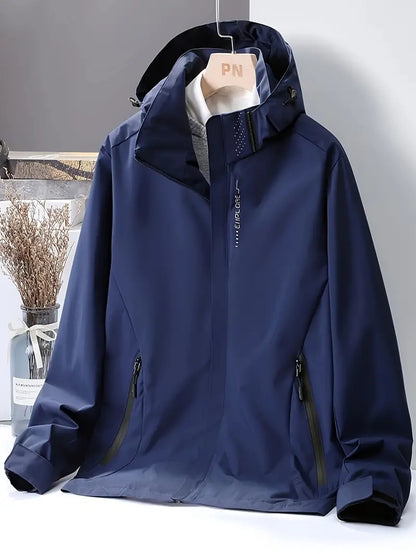 Herrenjacke Wasserdicht Leicht Winddicht