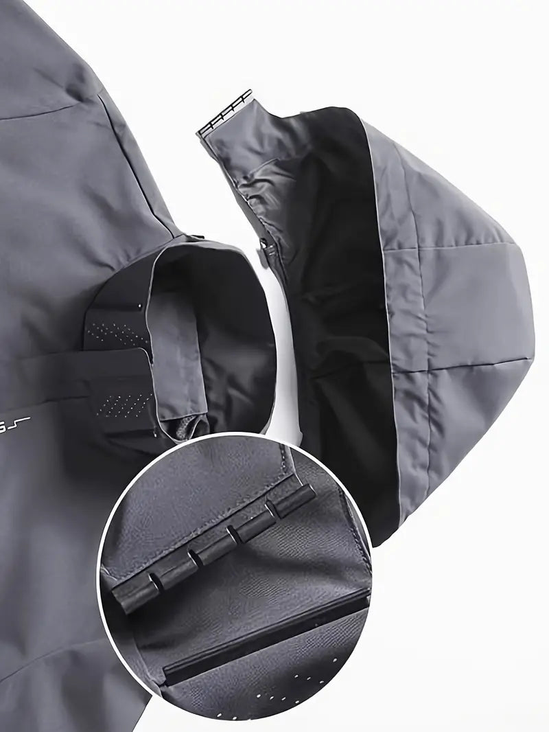 Herrenjacke Wasserdicht Leicht Winddicht - Norvielle