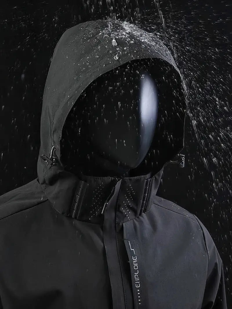 Herrenjacke Wasserdicht Leicht Winddicht