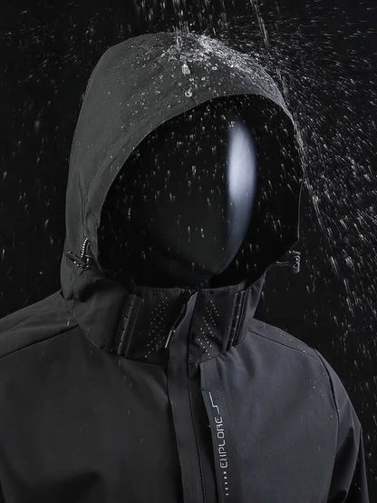 Herrenjacke Wasserdicht Leicht Winddicht