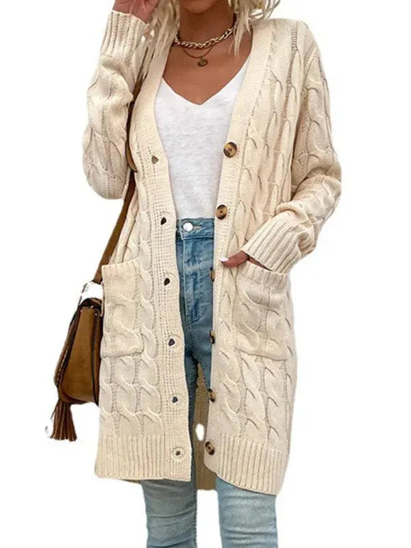 Damen Strickjacke Moderner Pullover