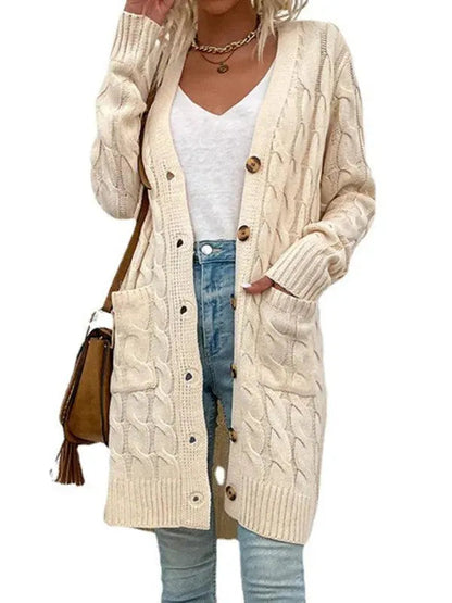 Damen Strickjacke Moderner Pullover