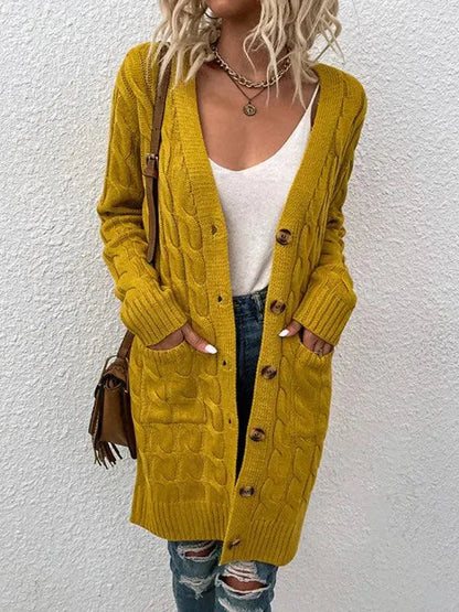 Damen Strickjacke Moderner Pullover