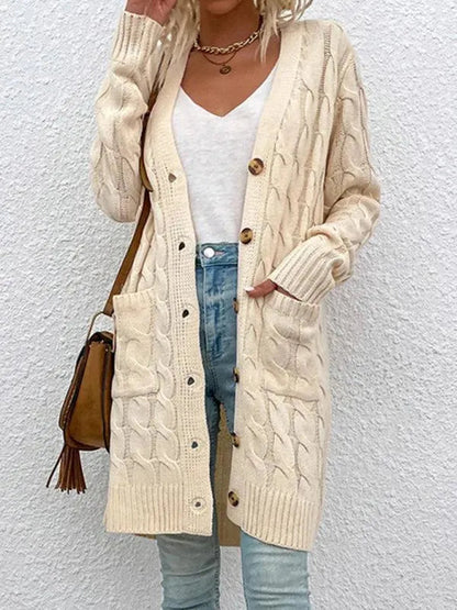 Damen Strickjacke Moderner Pullover