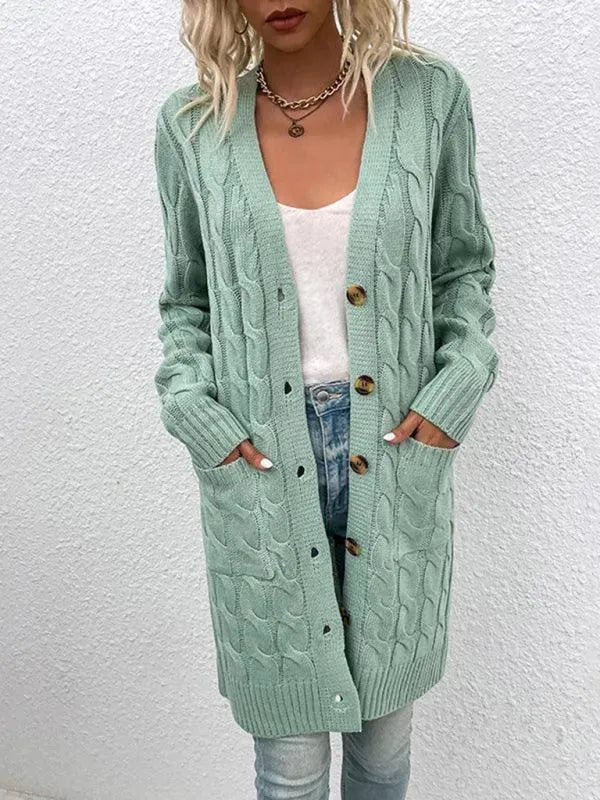 Damen Strickjacke Moderner Pullover
