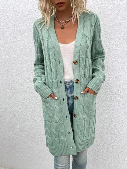 Damen Strickjacke Moderner Pullover