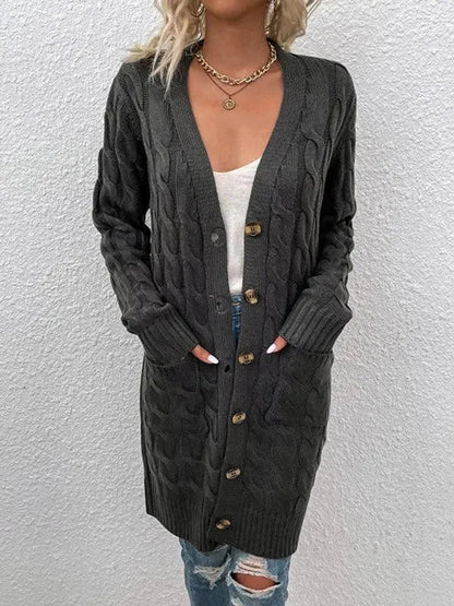 Damen Strickjacke Moderner Pullover