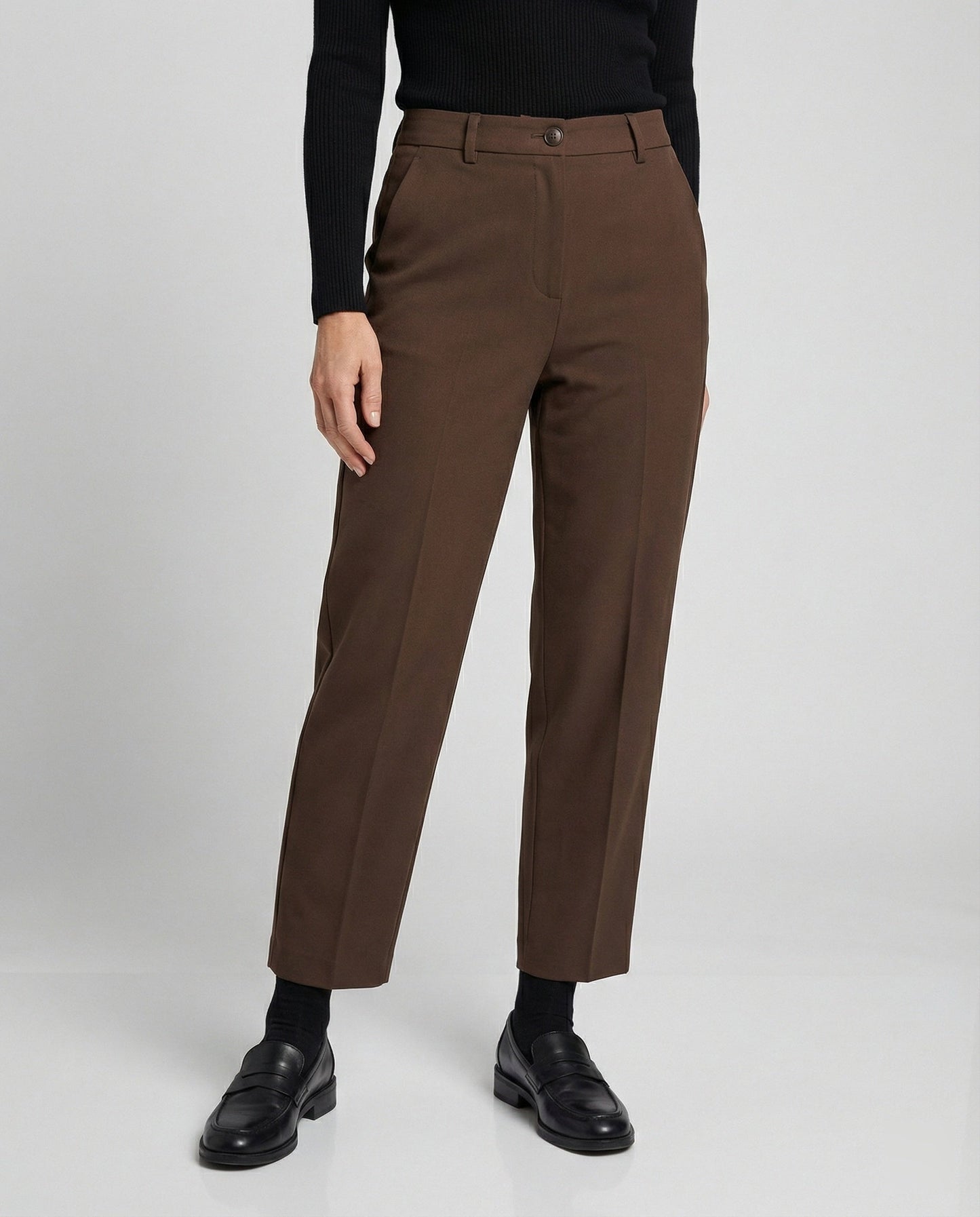 Damenhose Hoher Bund Stretch