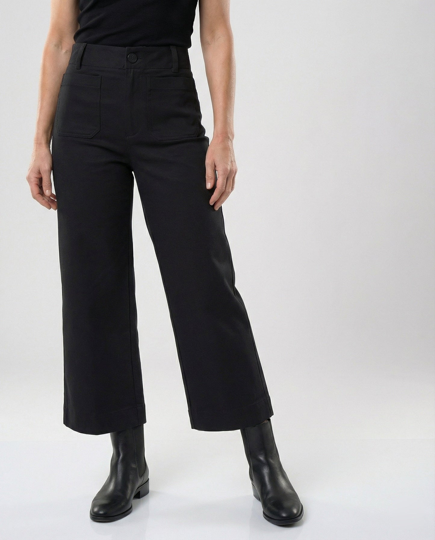 Damen Weite Hose Bequem Modischer Schnitt - Norvielle