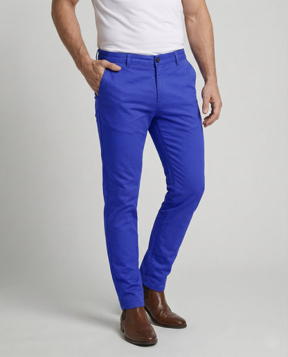 Herren Slim-Fit Freizeithose Elastisch Bequem