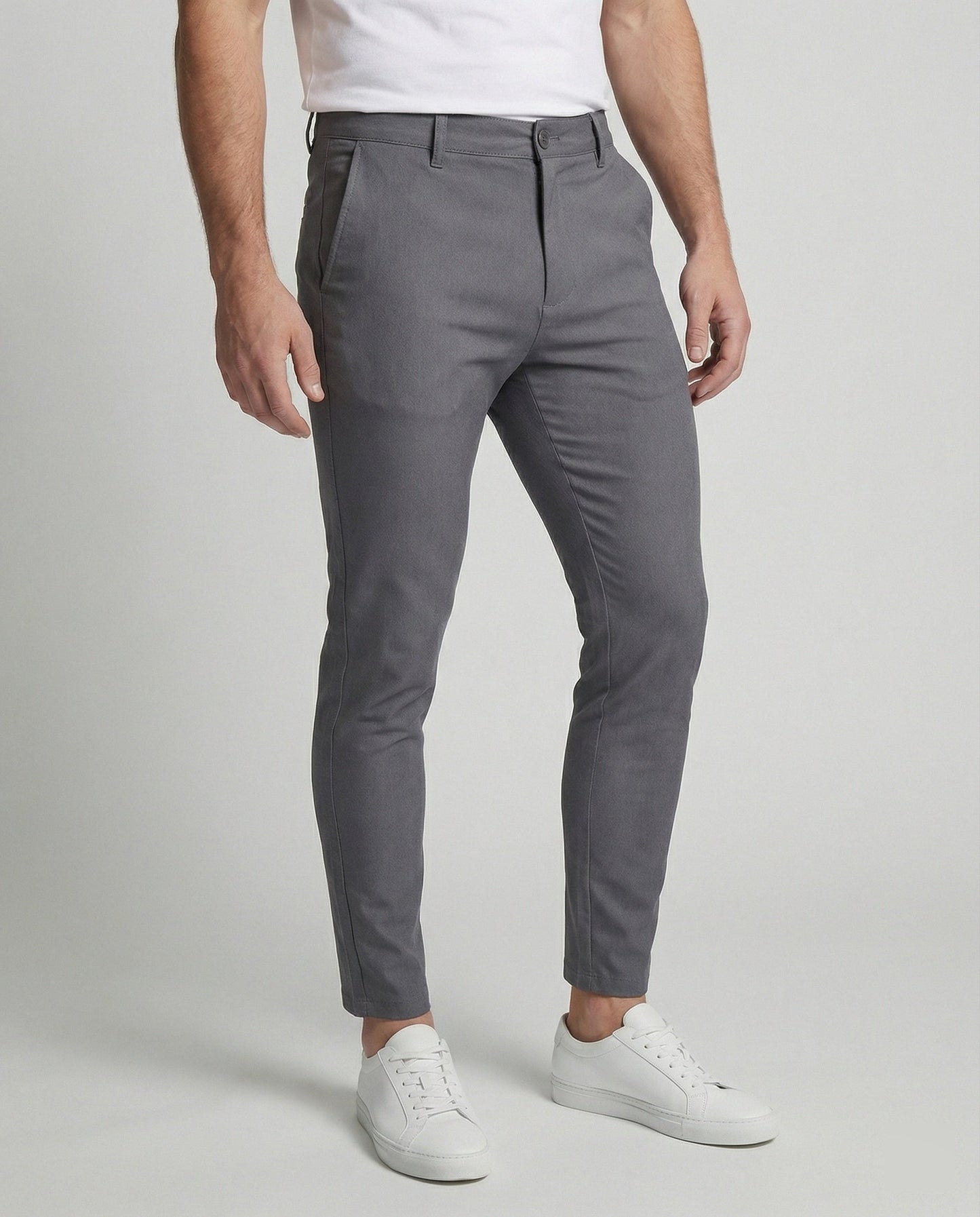 Herren Slim-Fit-Jeans Stretch Schwarz - Norvielle