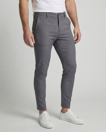 Herren Slim-Fit-Jeans Stretch Schwarz - Norvielle