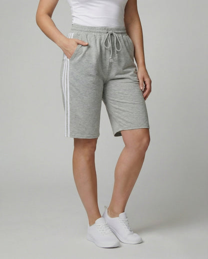 Damen Jogginghose Sportlich Streifen Schwarz - Norvielle