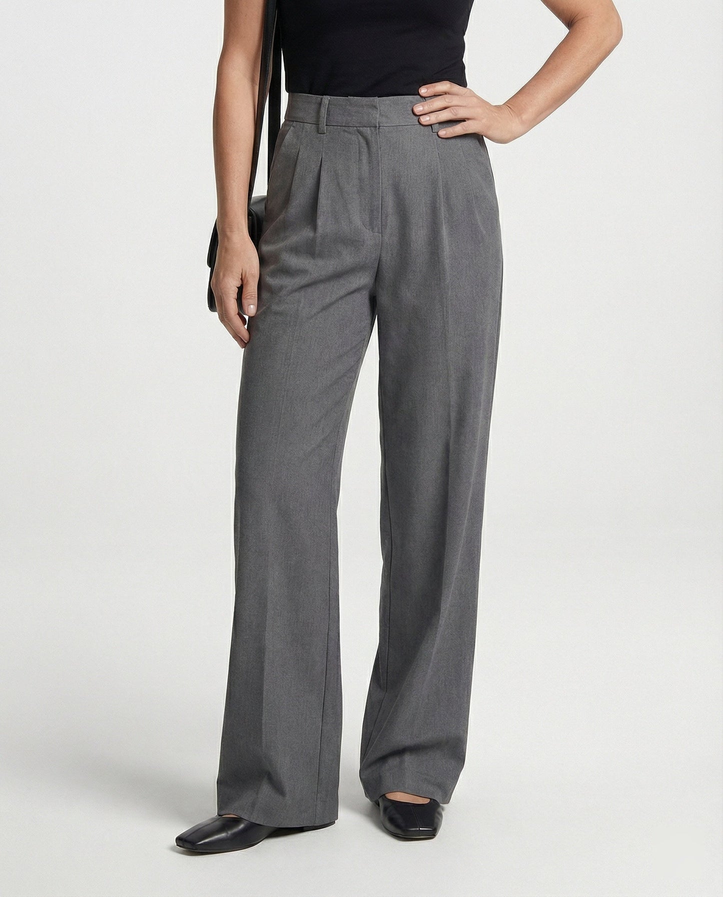 Damen Stoffhose Bügelfalte Elegant