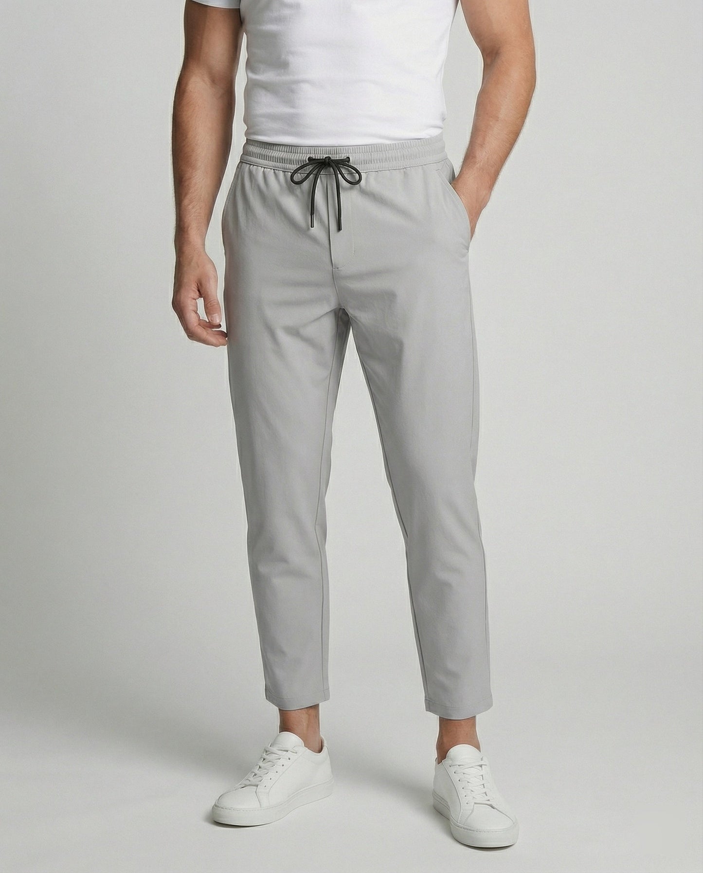 Herrenhose Leicht Bequem Verstellbarer Bund Seiten-Taschen - Norvielle