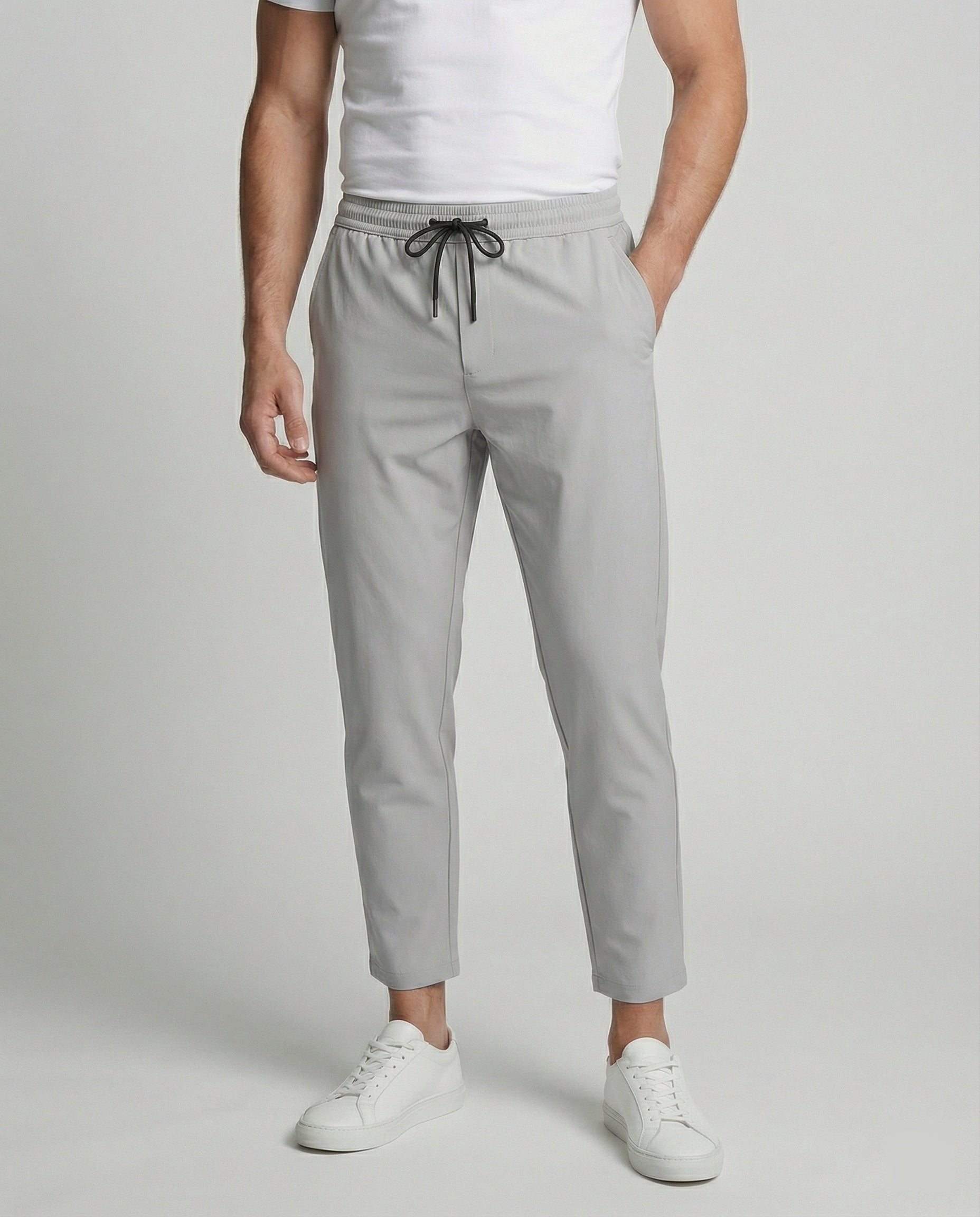 Herrenhose Leicht Bequem Verstellbarer Bund Seiten-Taschen - Norvielle