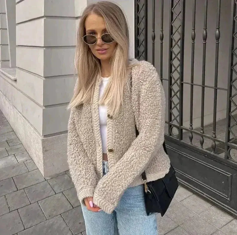 Weiche Herren Teddyjacke Warm für Herbst und Winter - Norvielle