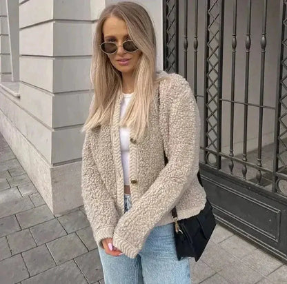 Weiche Herren Teddyjacke Warm für Herbst und Winter - Norvielle