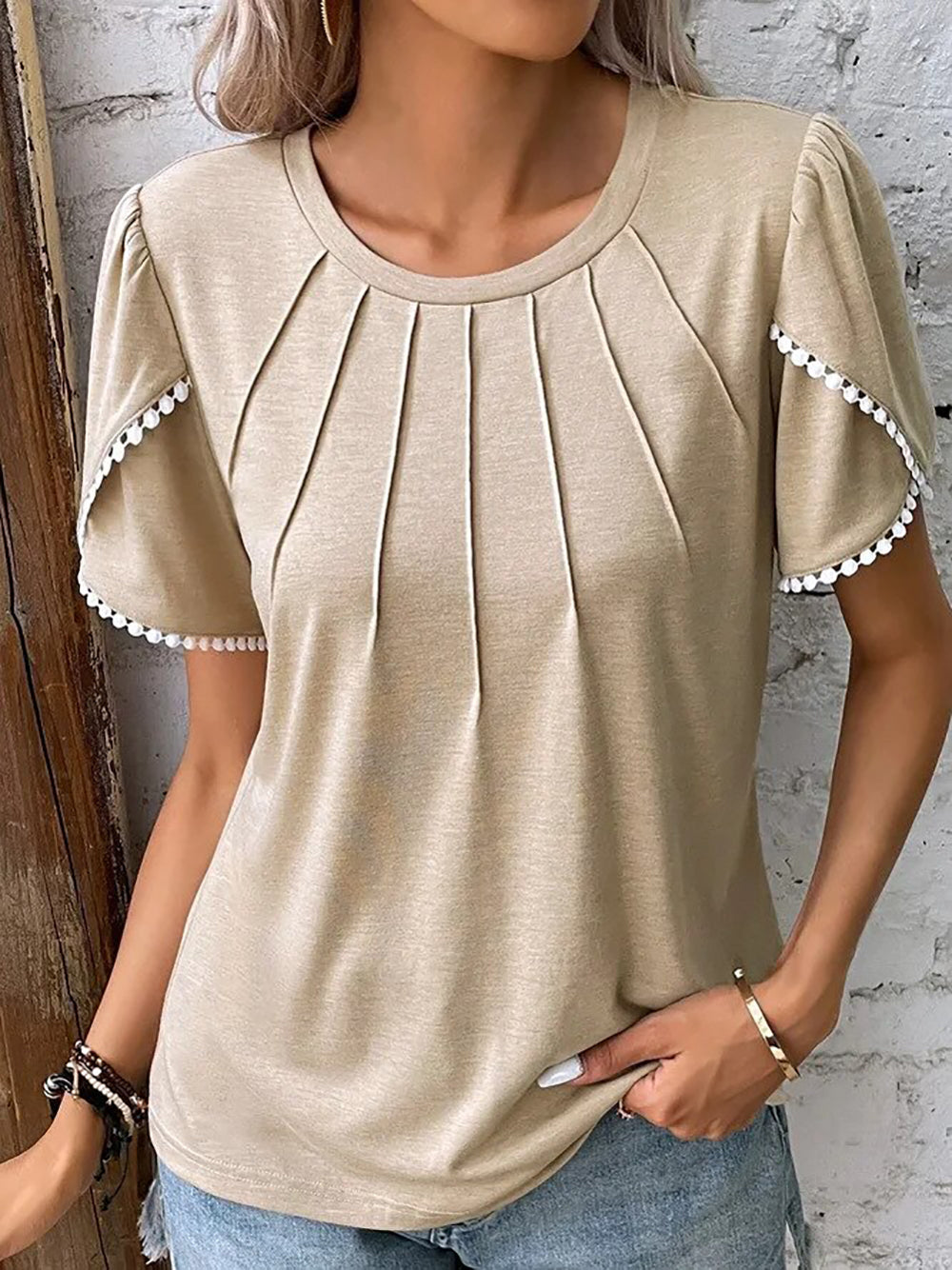 Damenbluse Komfortabel Modern Elegantes Design - Norvielle