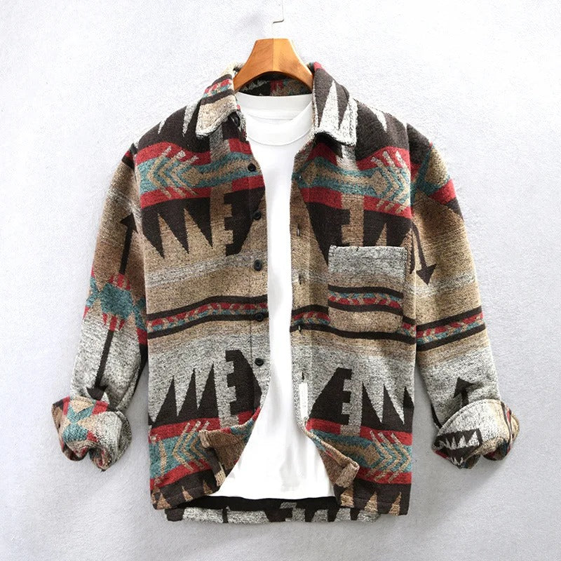 Herren Hemd Vintage Look Komfortabel - Norvielle