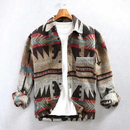 Herren Hemd Vintage Look Komfortabel - Norvielle