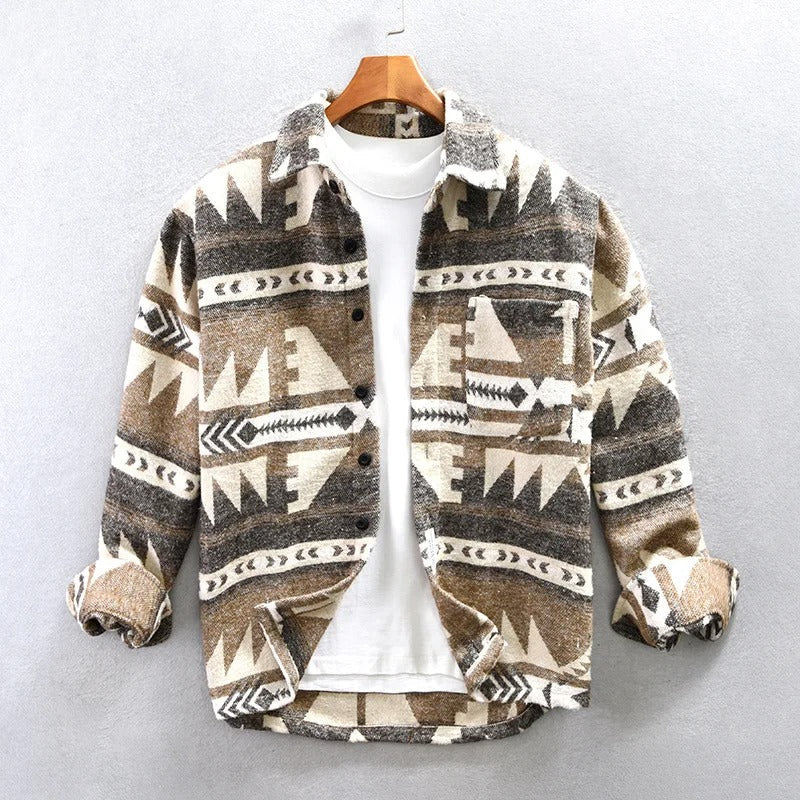 Herren Hemd Vintage Look Komfortabel