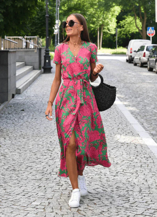 Damen Sommerkleid Leicht Bequem - Norvielle