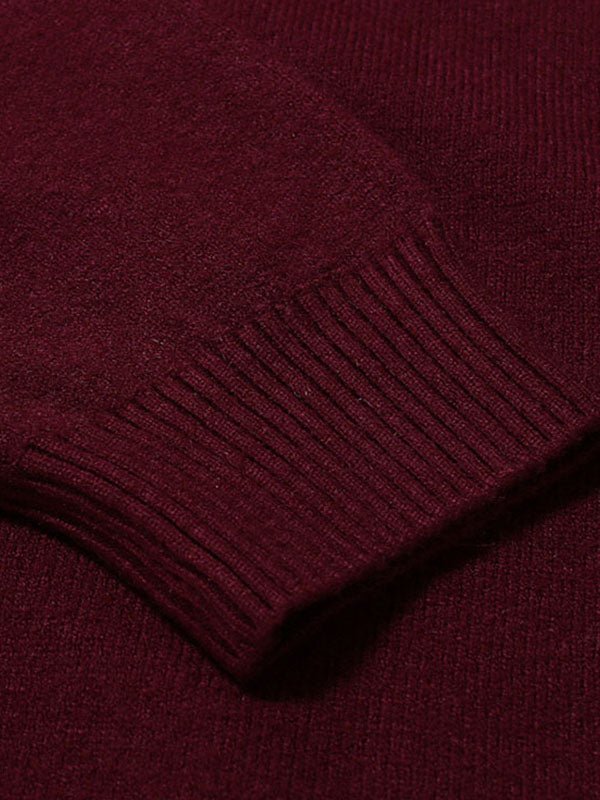 Herren Rollkragenpullover Slim Fit Modern