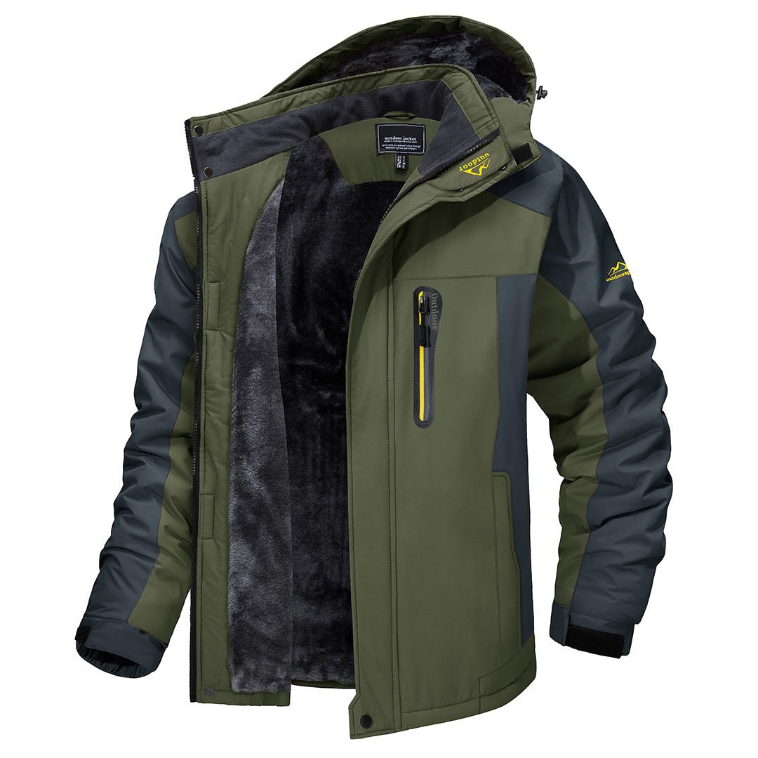 Herren Outdoorjacke Wasserdicht Warm Isoliert - Norvielle