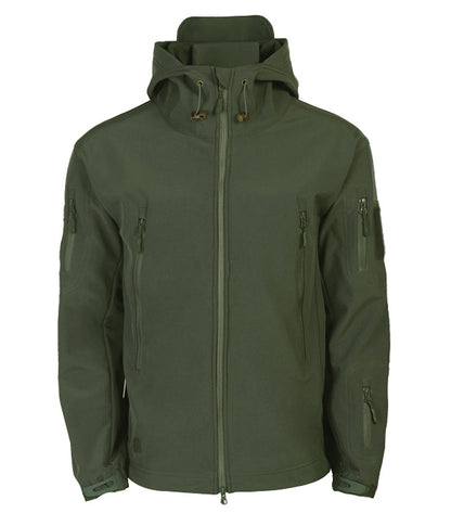 Herren Softshelljacke Wasserdicht Mit Kapuze Warm