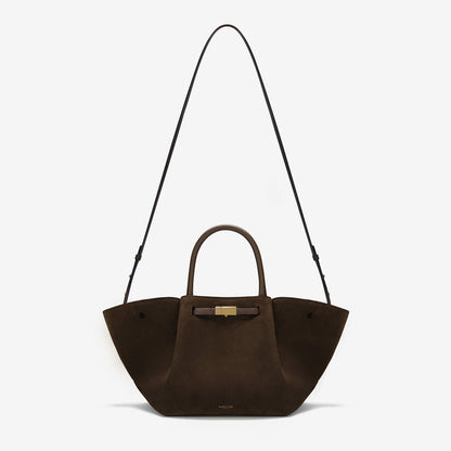 Elegante Damen Leder-Tote Tasche Vielseitig Alltag