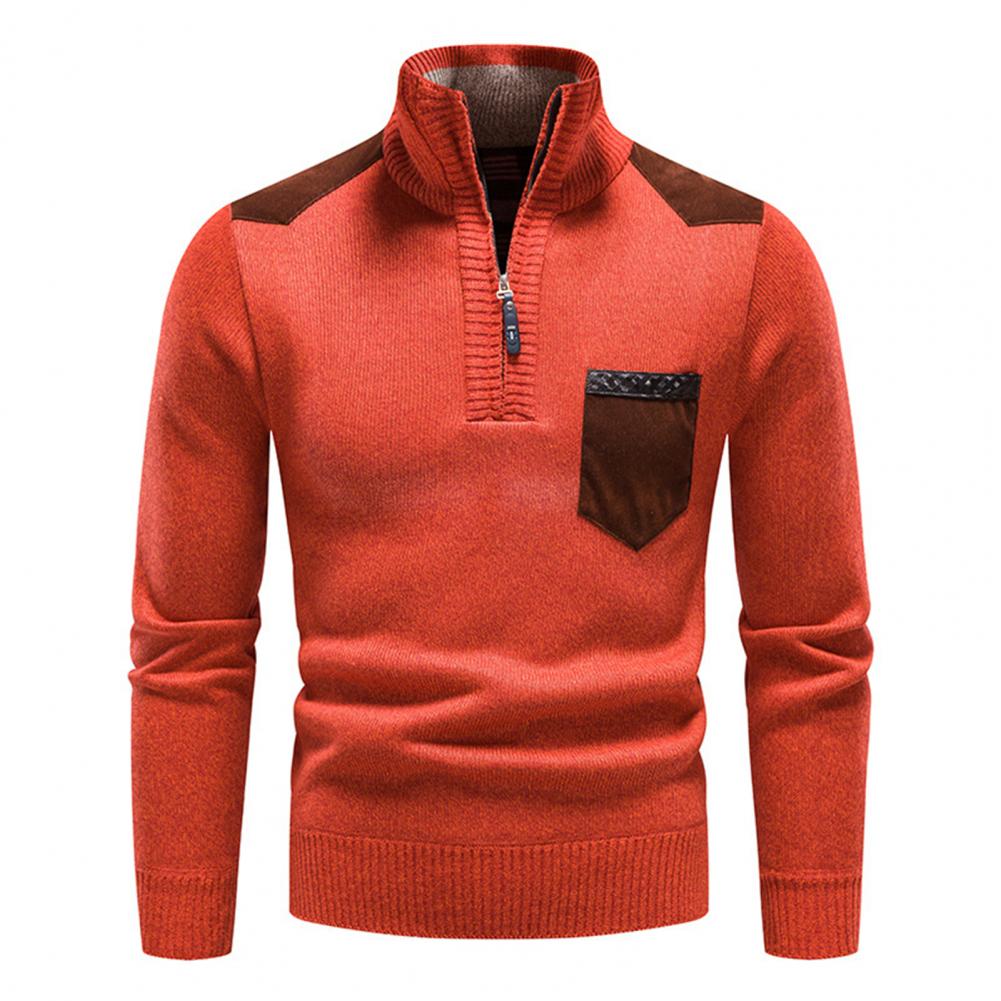Herren Pullover Merinowolle Warm Bequem
