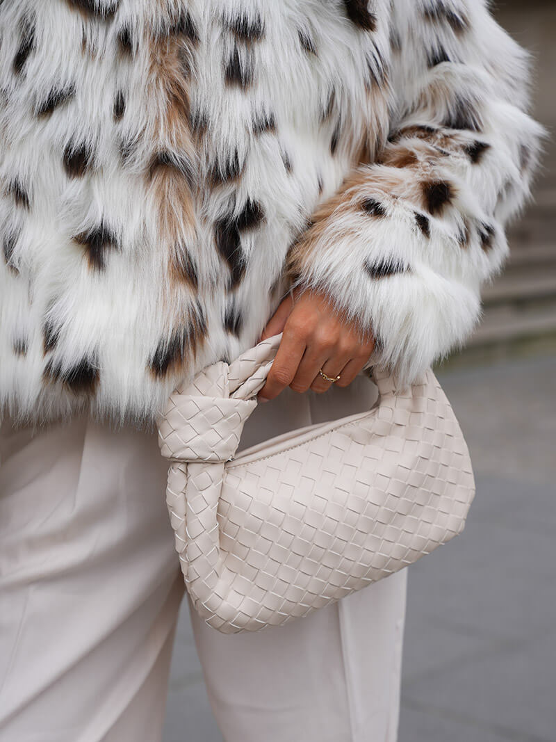 Geflochtene Damen Mini Handtasche Boho Stil